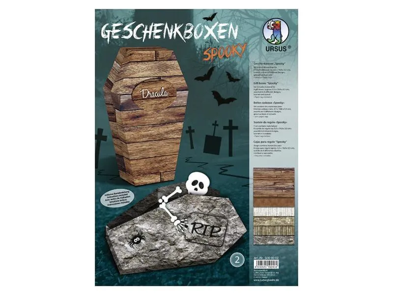 URSUS Geschenkbox Spooky 2 6 Stück URSUS Geschenkbox Spooky 2 6 Stück