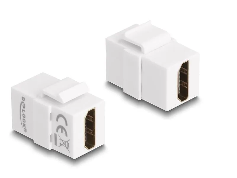 Delock Keystone-Modul HDMI Weiss Delock Keystone-Modul HDMI Weiss