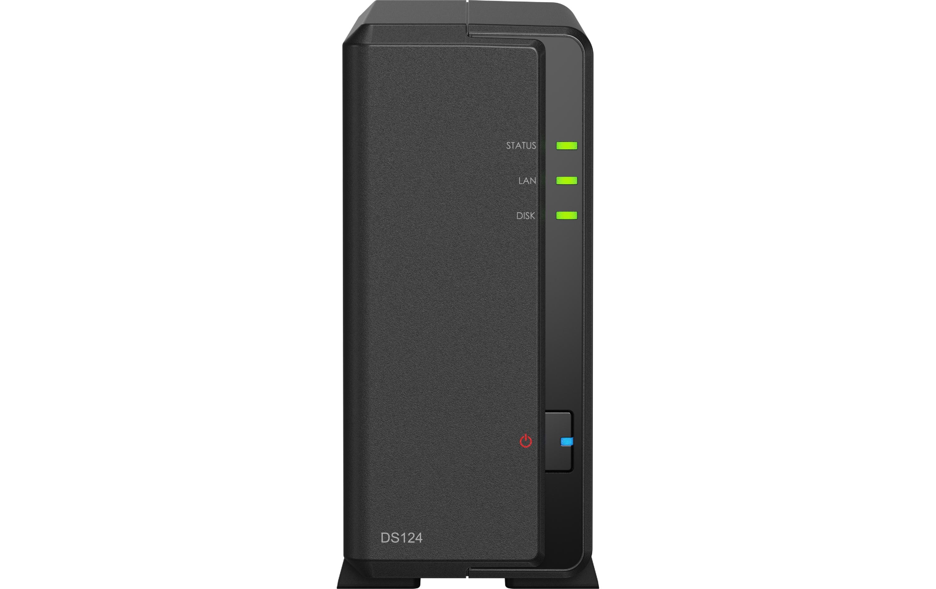 Synology NAS DiskStation DS124 1-bay WD Red Plus 10 TB