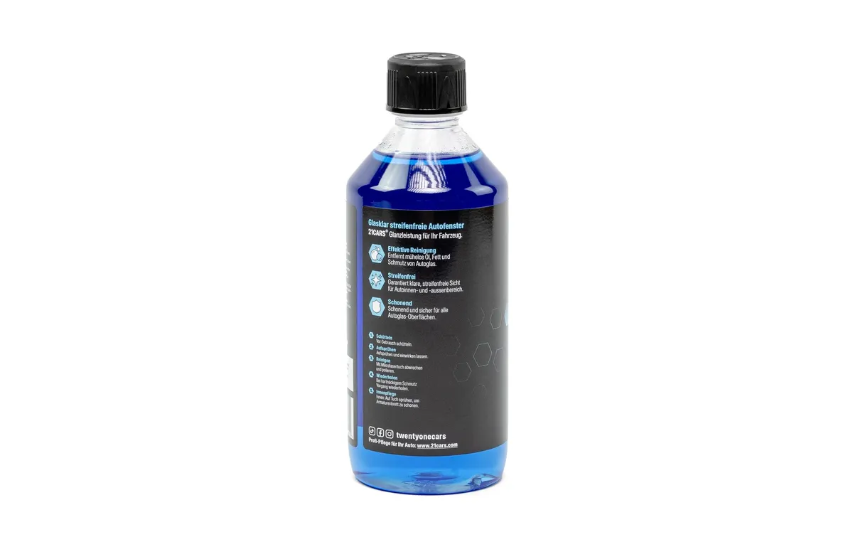 21CARS Glasreiniger Glasklar 500 ml