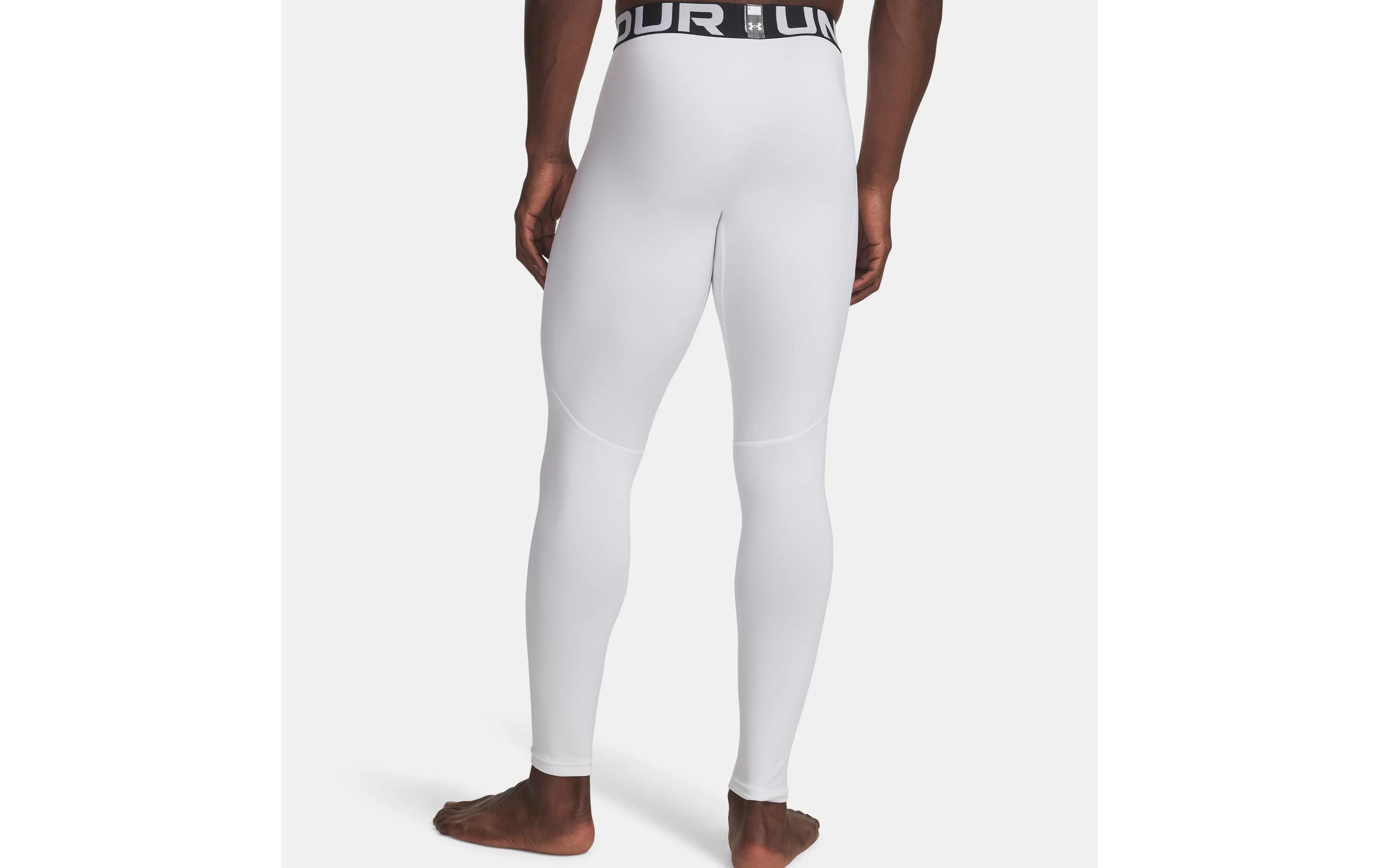 UNDER ARMOUR Funktionsleggings ColdGear Herren Weiss, XXL