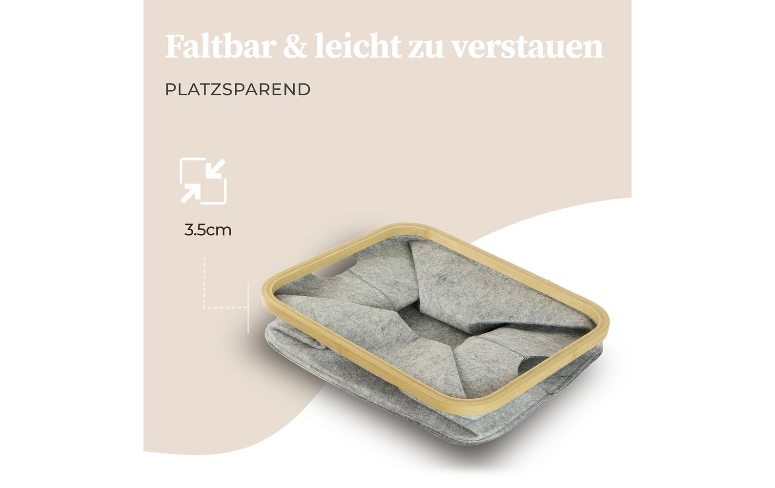 Hennez Aufbewahrungskorb Adrian Grau, 40 l