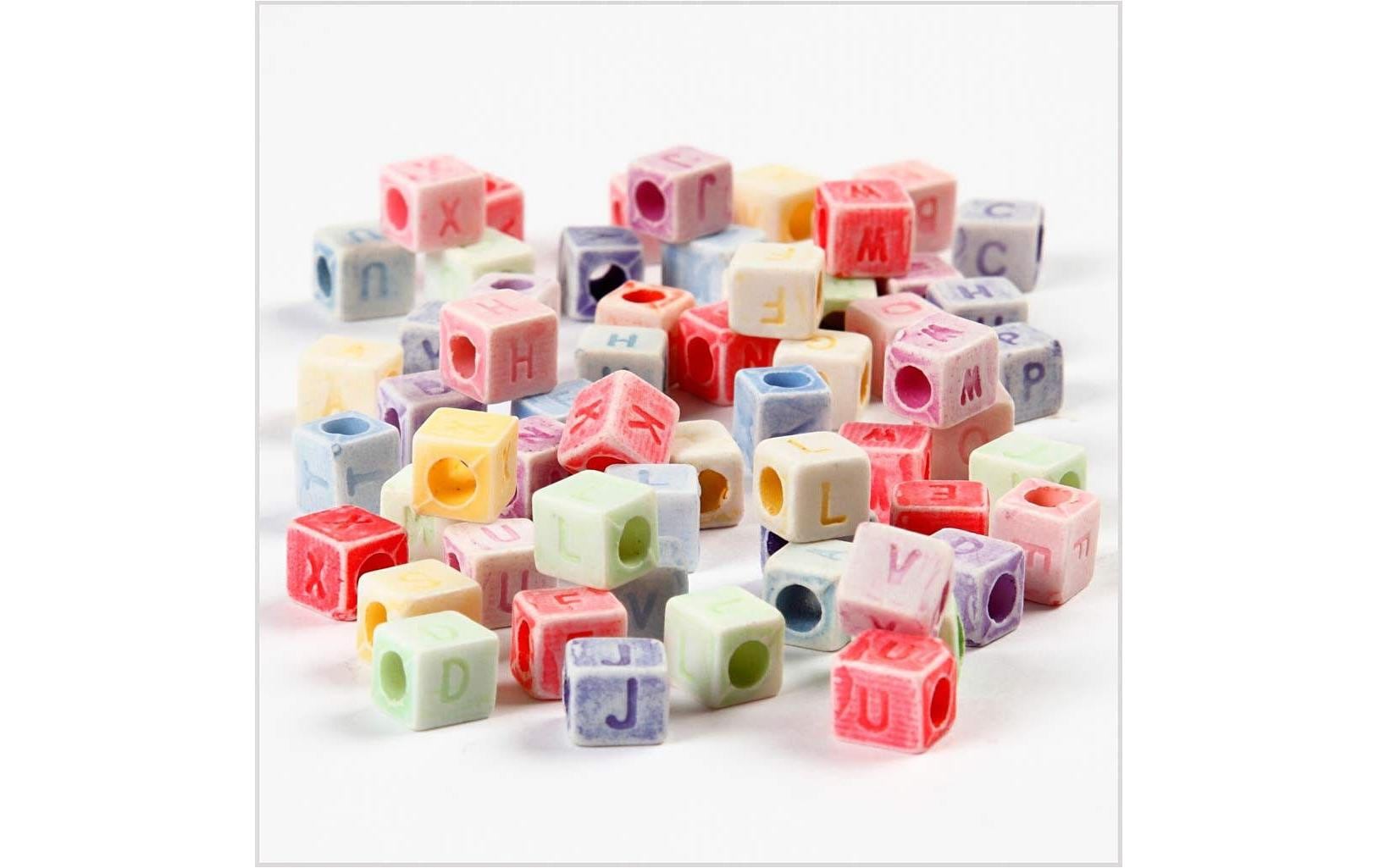 Creativ Company Buchstabenperlen 6 mm Kunststoff Creativ Company Buchstabenperlen 6 mm Kunststoff