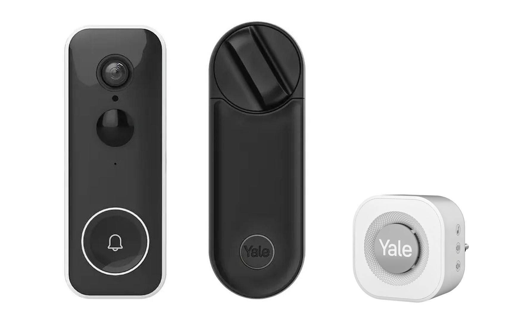 Yale Schloss Linus L2 Smart Lock VDC-Kit, Schwarz Yale Schloss Linus L2 Smart Lock VDC-Kit, Schwarz
