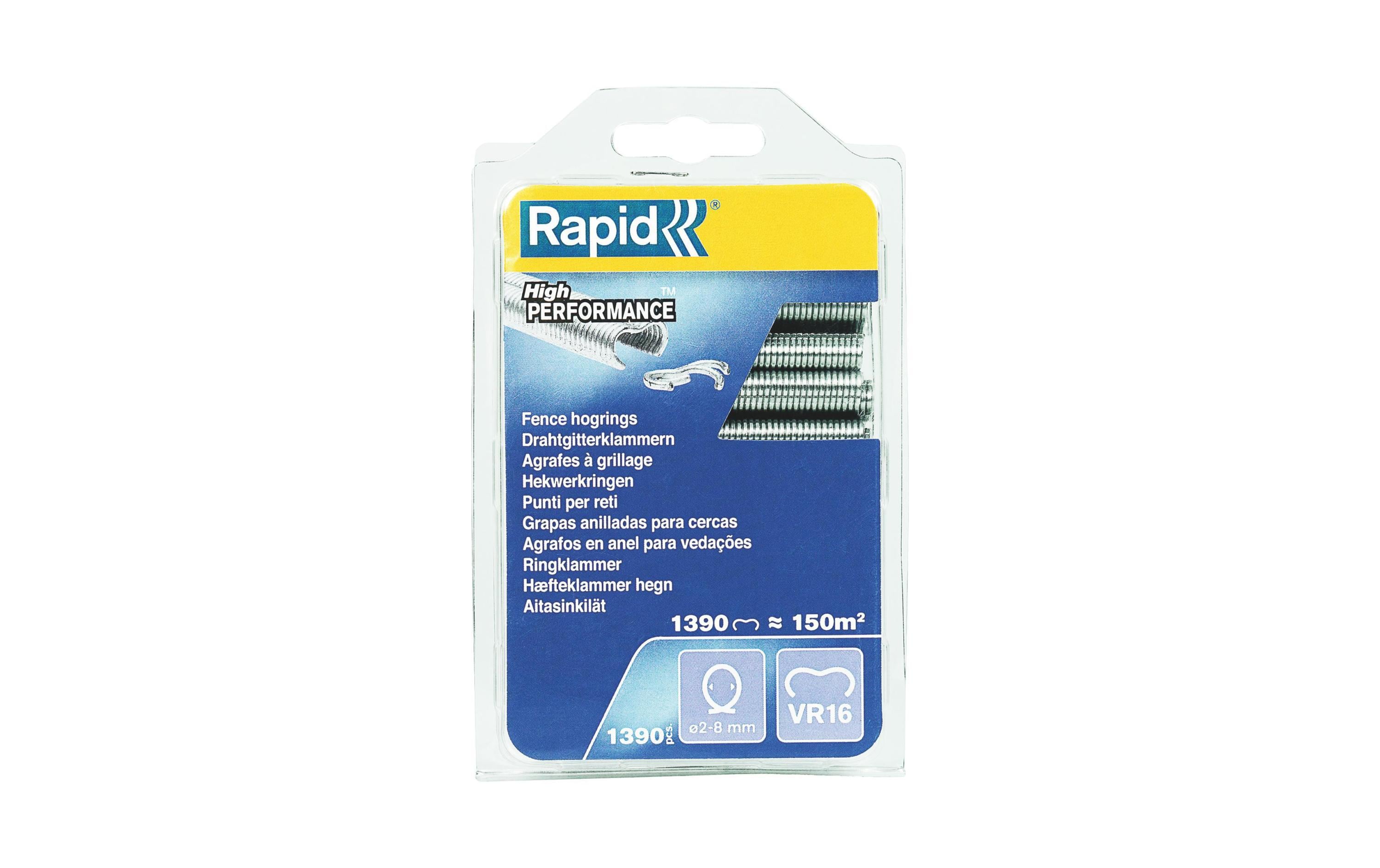 Rapid Ringklammern VR16 1390 Stück Rapid Ringklammern VR16 1390 Stück