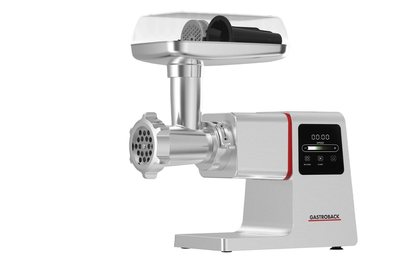 Gastroback Design Fleischwolf 6-in-1 Power Pro Silber Gastroback Design Fleischwolf 6-in-1 Power Pro Silber