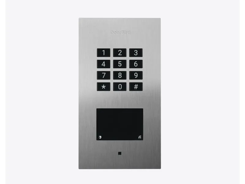Doorbird Zutrittskontrollsystem A1121 Unterputz PoE-fähig, Edelstahl