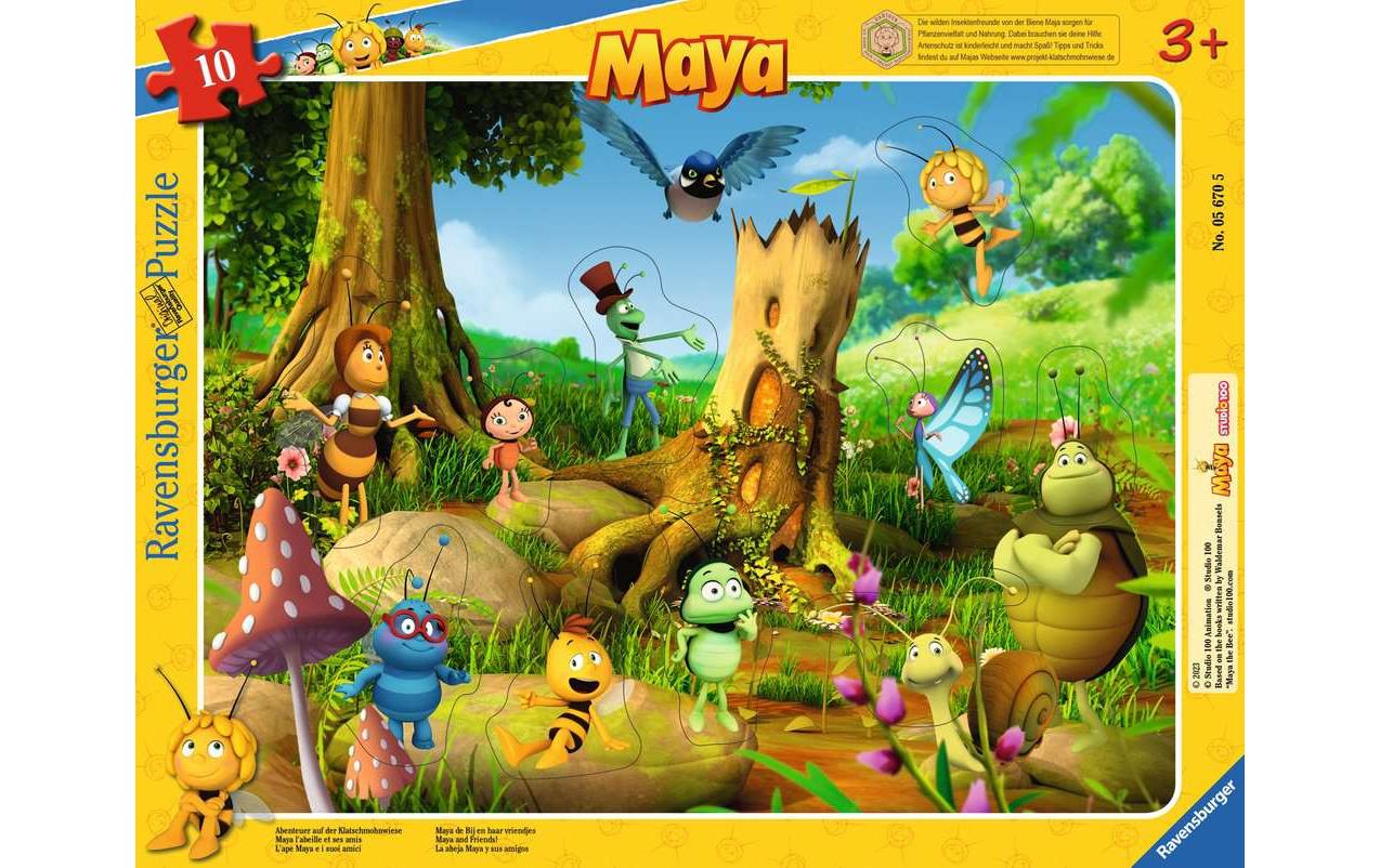 Ravensburger Puzzle Abenteuer auf der Klatschmohnwiese Ravensburger Puzzle Abenteuer auf der Klatschmohnwiese