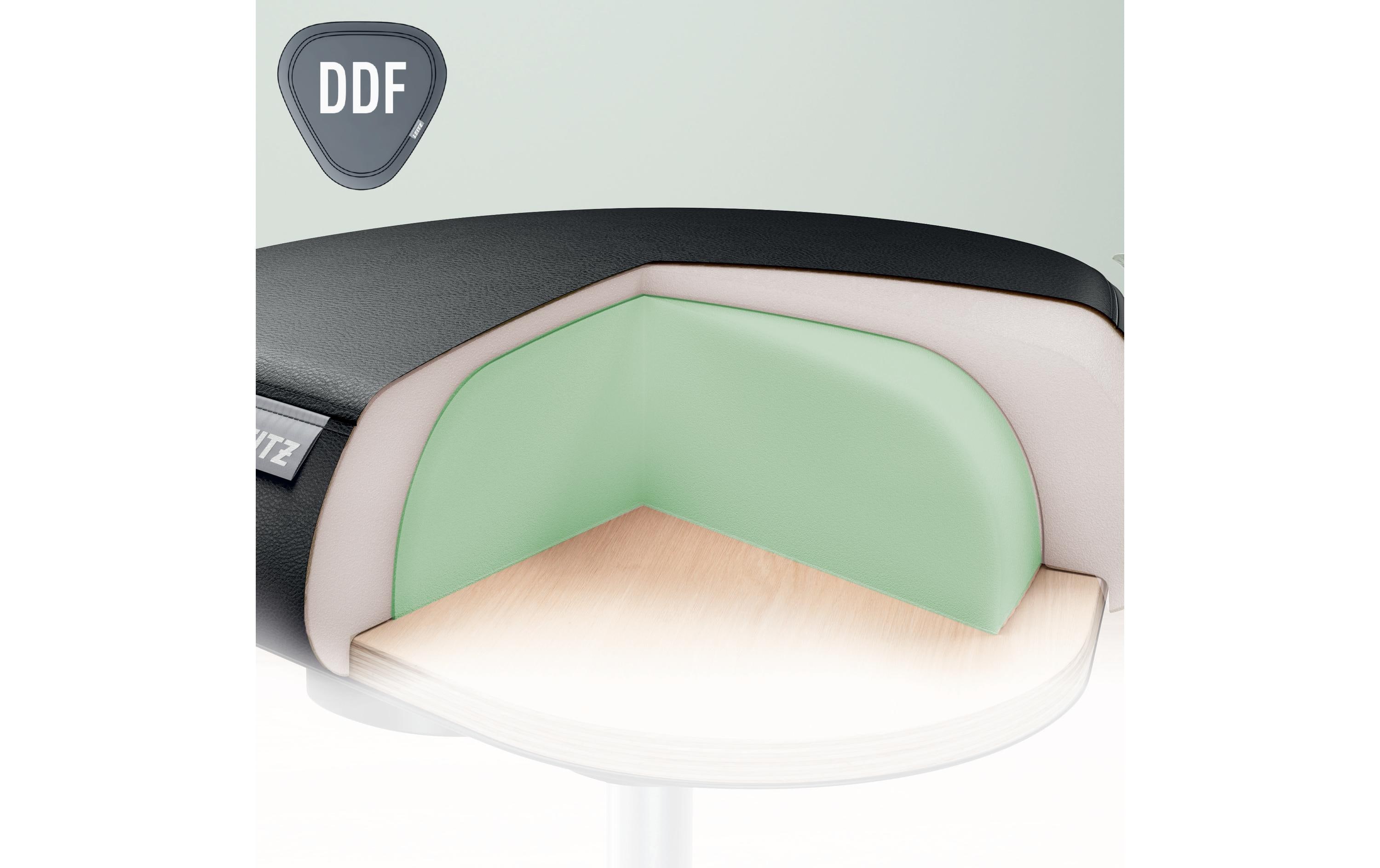 Leitz Ergonomischer Sitzhocker mit Rollen