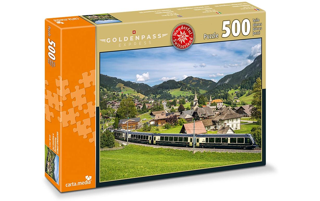 Carta.Media Puzzle Goldenpass Express bei Rougemont