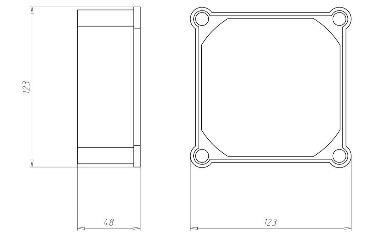 AGRO Aufsatzrahmen 45 mm zu Abzweigdose AGRO Aufsatzrahmen 45 mm zu Abzweigdose