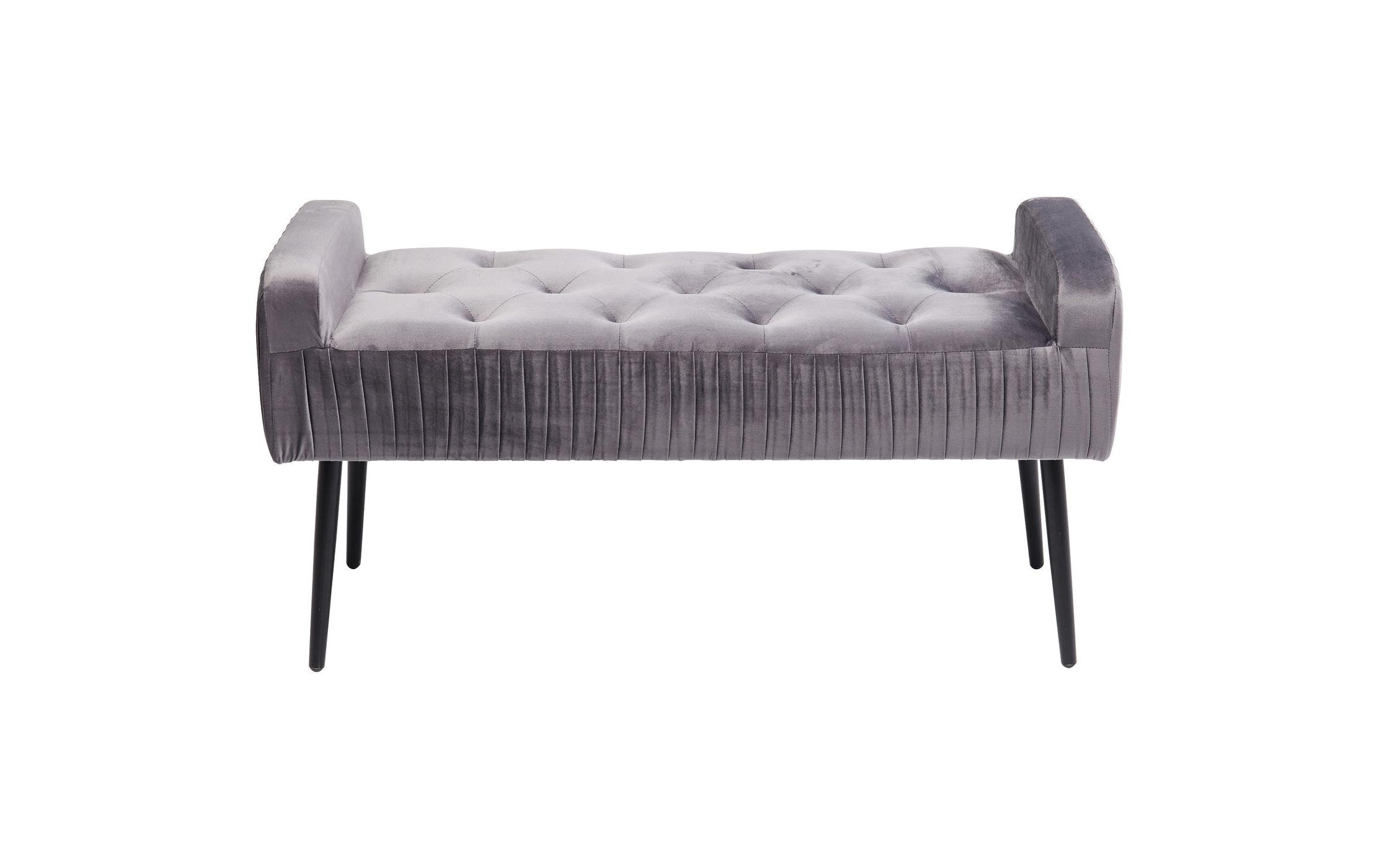 Kare Sitzbank Lofty 103 cm, Grau