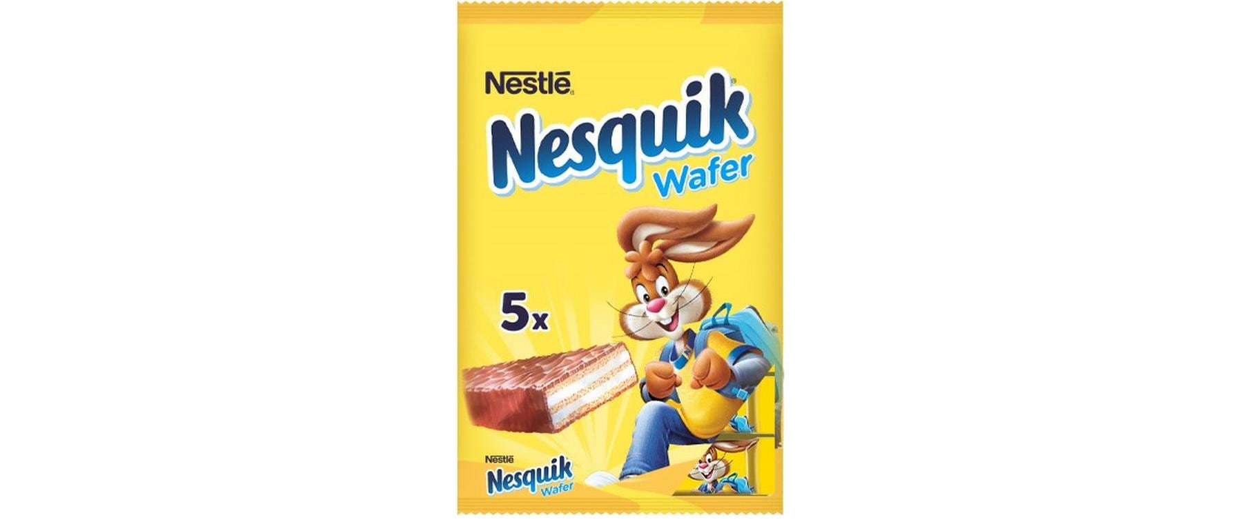 Nestlé Wafer Riegel Nesquik Wafer 5 x 19 g