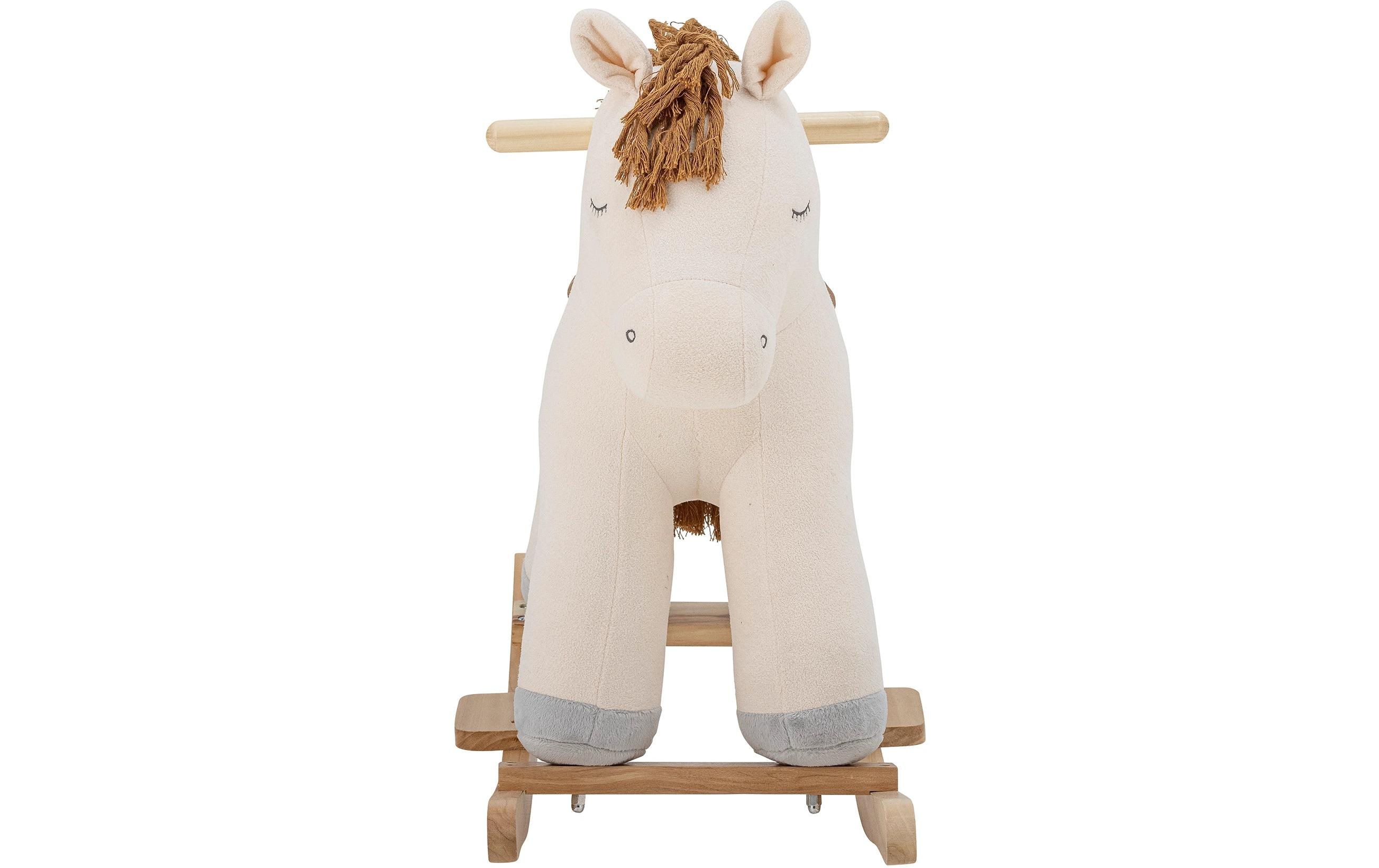Bloomingville Schaukelpferd Merlen Weiss