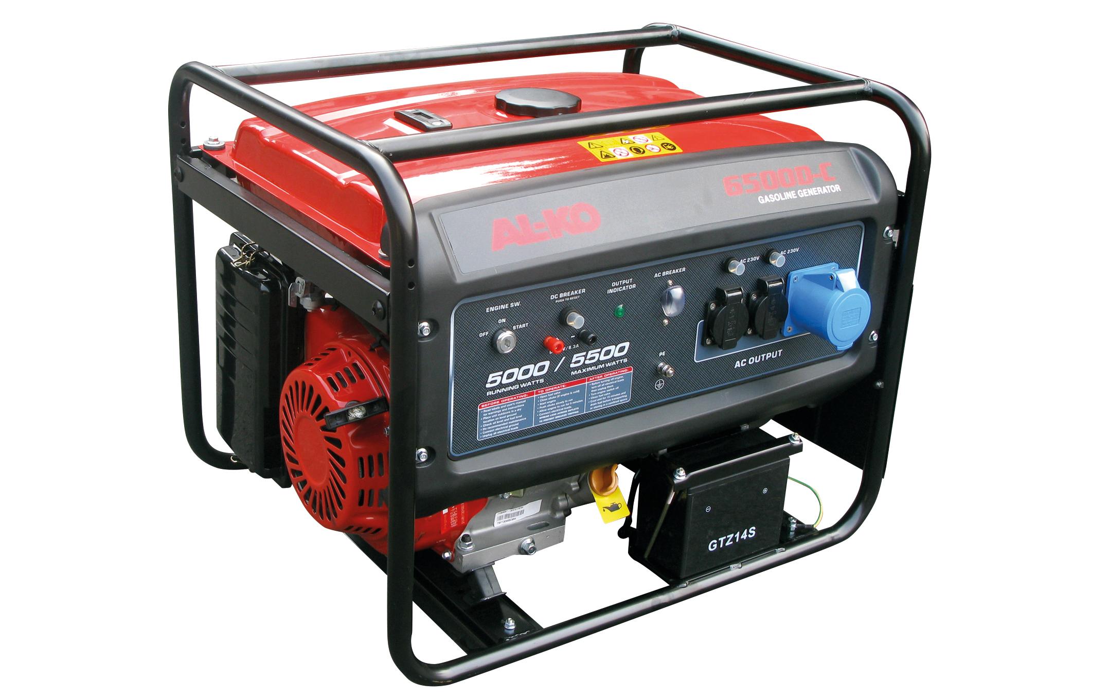 AL-KO Benzin-Stromerzeuger 6500C 4-Takt, 5000 W AL-KO Benzin-Stromerzeuger 6500C 4-Takt, 5000 W