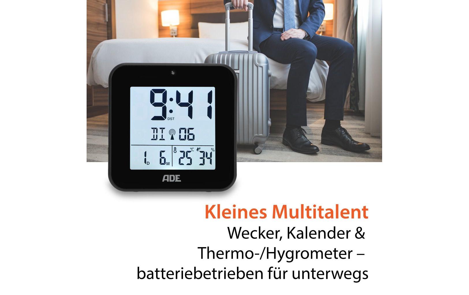 ADE Funkwecker mit Nachtlichtsensor