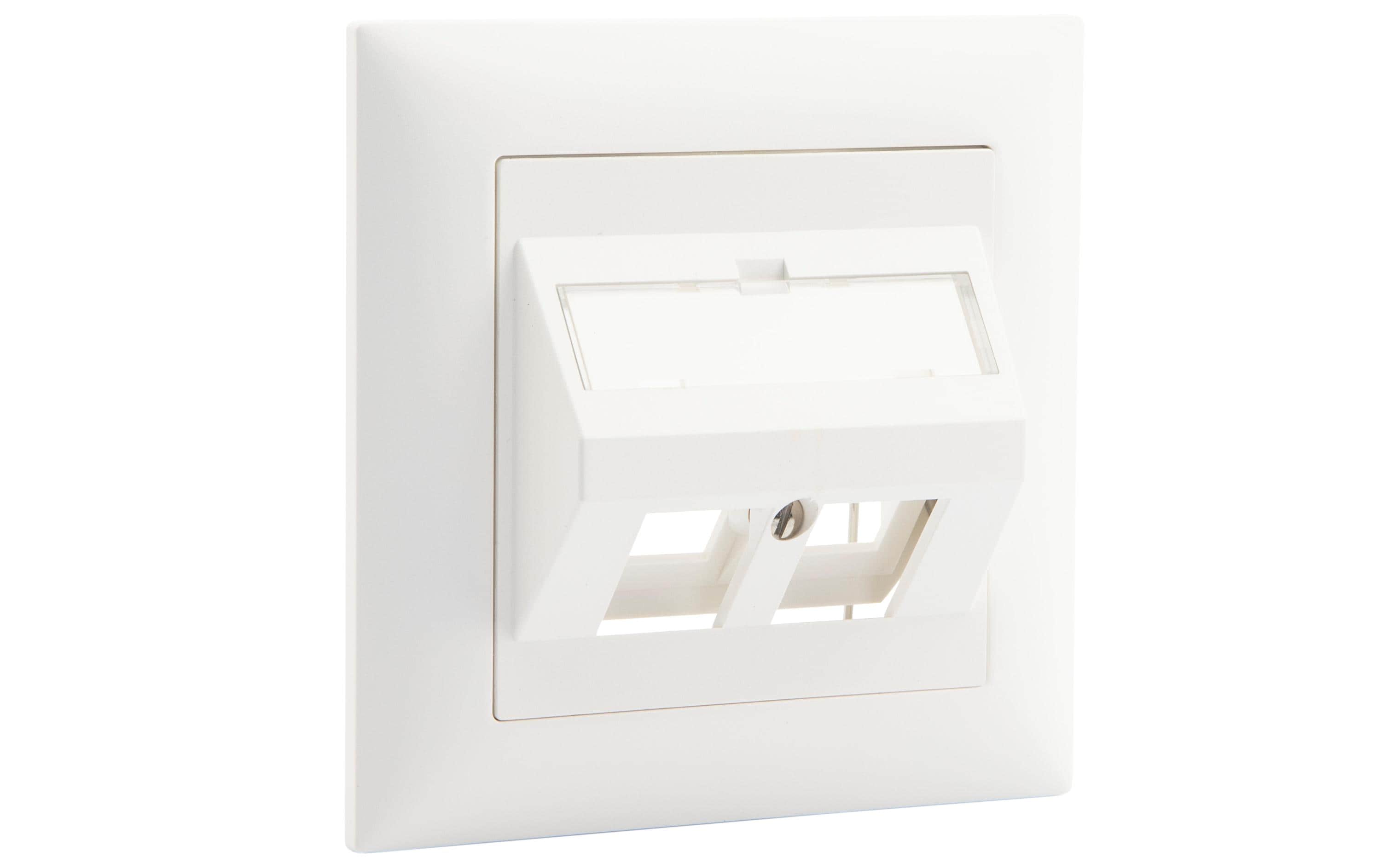 Dätwyler IT Infra Netzwerkdose UP60 2x Keystone 1 Stück Dätwyler IT Infra Netzwerkdose UP60 2x Keystone 1 Stück