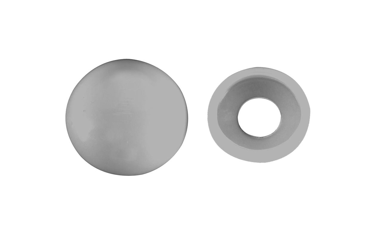 FTM Abdeckkappen 2-teilig, Lichtgrau 15 x 5 mm, 8 Stück FTM Abdeckkappen 2-teilig, Lichtgrau 15 x 5 mm, 8 Stück