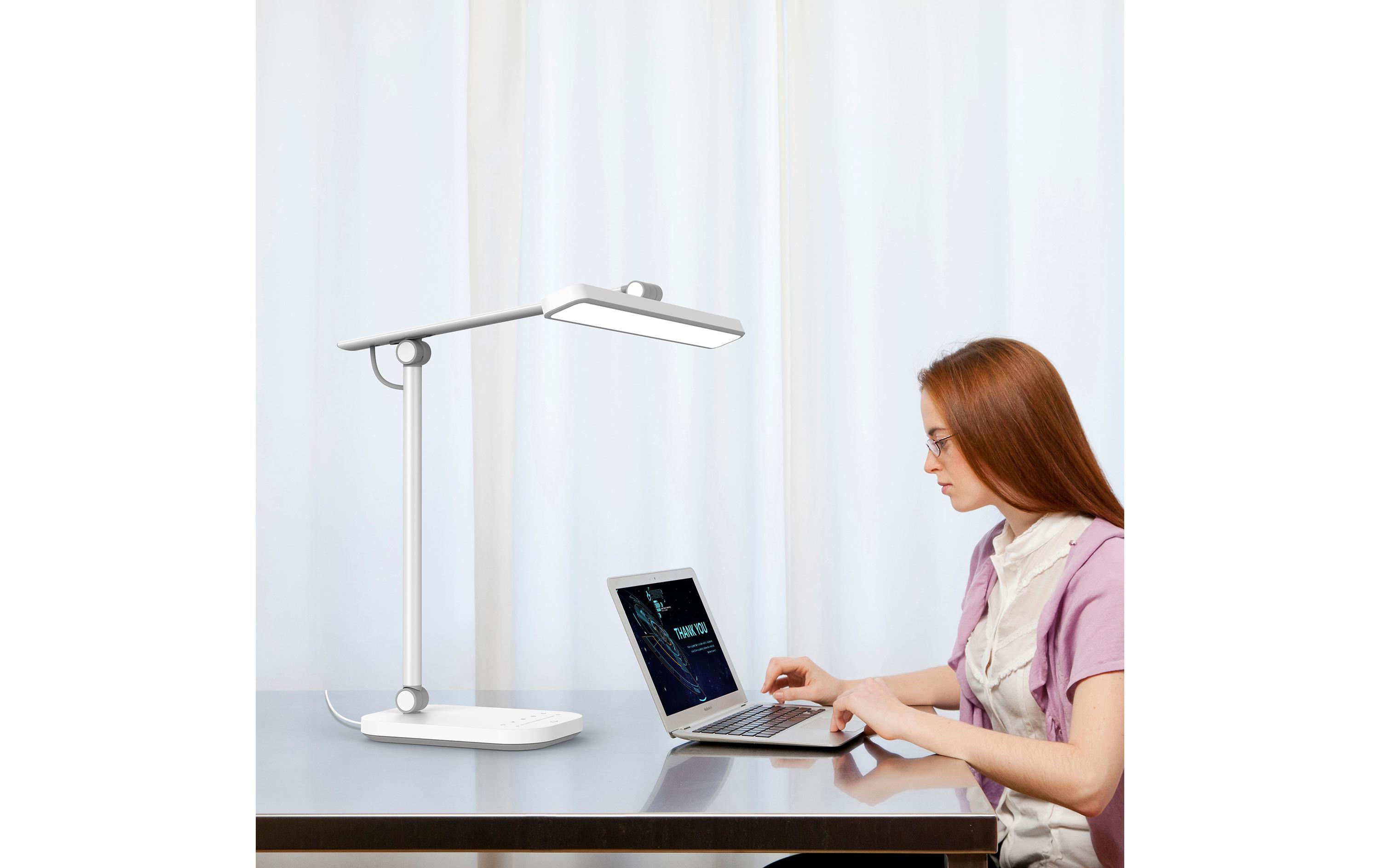 UNiLUX Schreibtischleuchte Pureline 1357 lm, Weiss