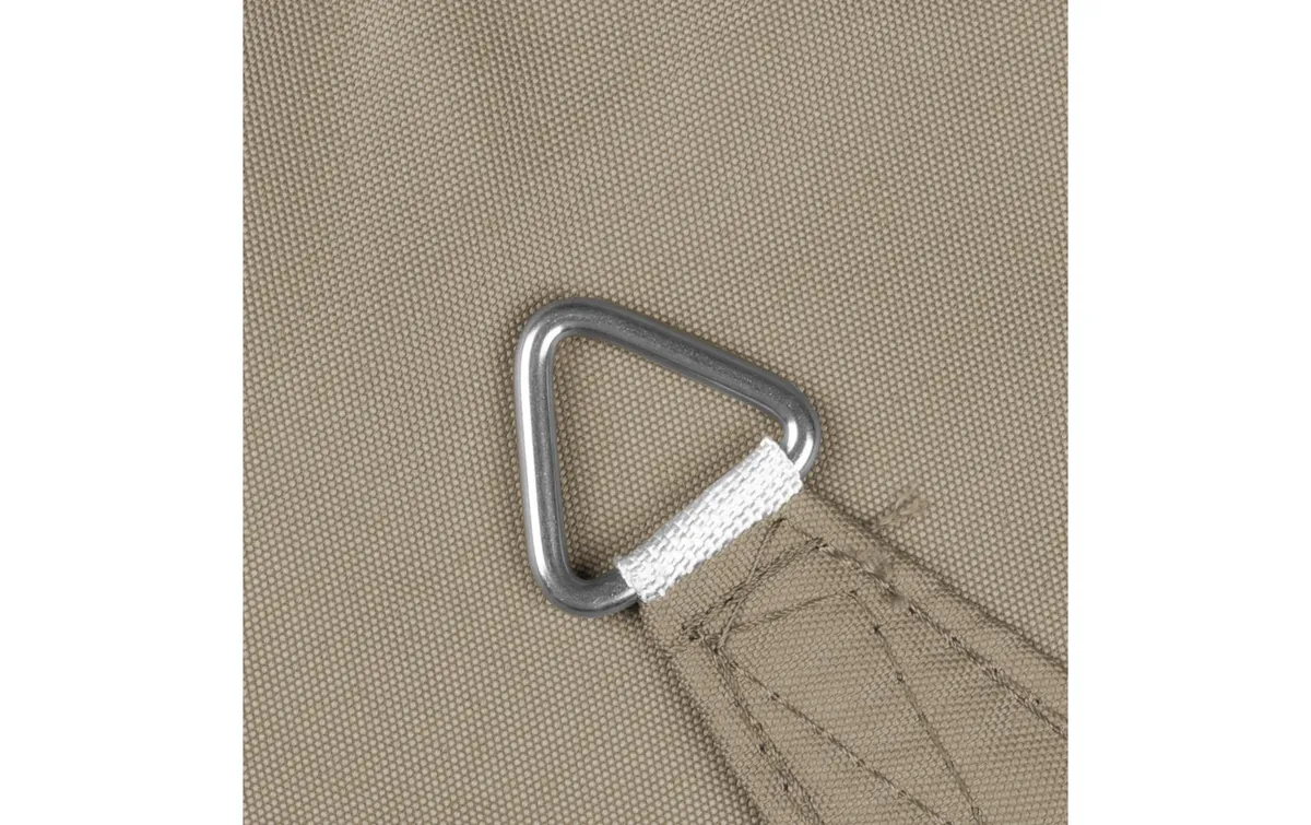 Windhager Sonnensegel Cannes, 4 x 5 m, Eckig, Taupe Windhager Sonnensegel Cannes, 4 x 5 m, Eckig, Taupe