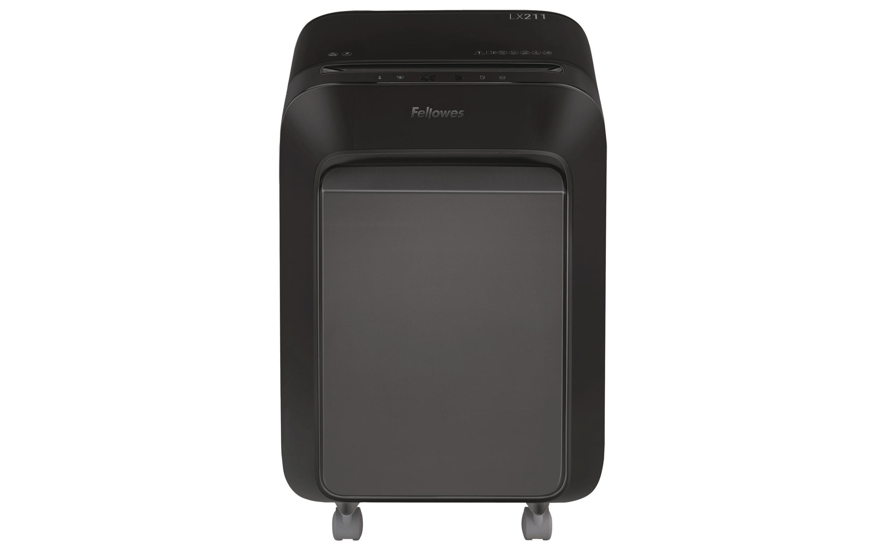Fellowes Aktenvernichter LX211 P-5, 15 Seiten, Schwarz