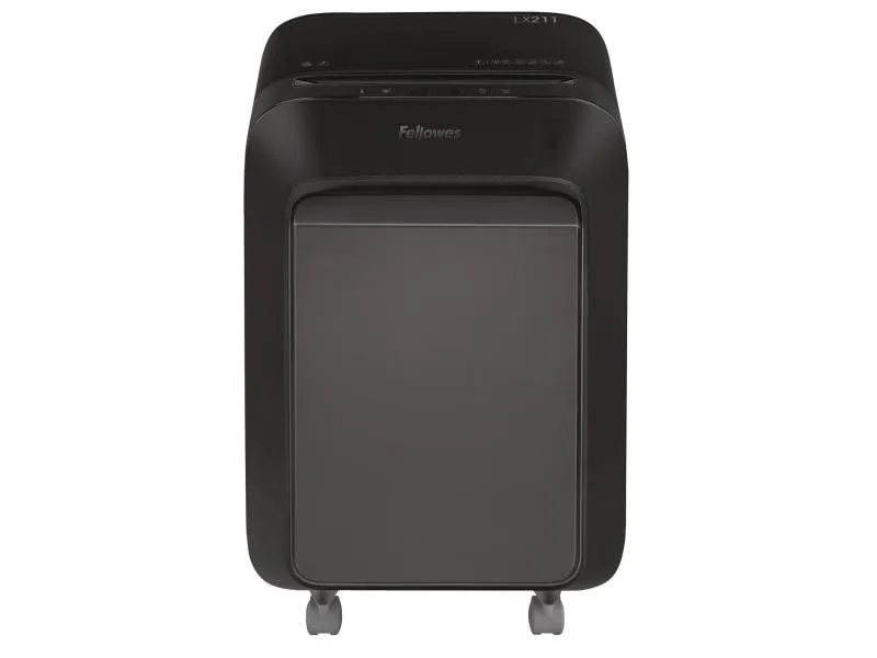 Fellowes Aktenvernichter LX211 P-5, 15 Seiten, Schwarz Fellowes Aktenvernichter LX211 P-5, 15 Seiten, Schwarz