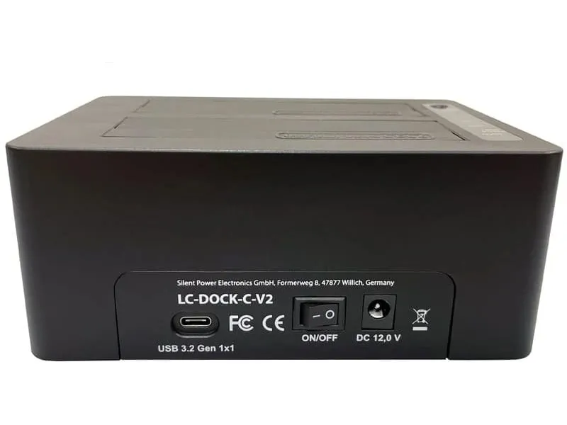 LC-Power Dockingsstation SSD-/HDD LC-DOCK-C-V2