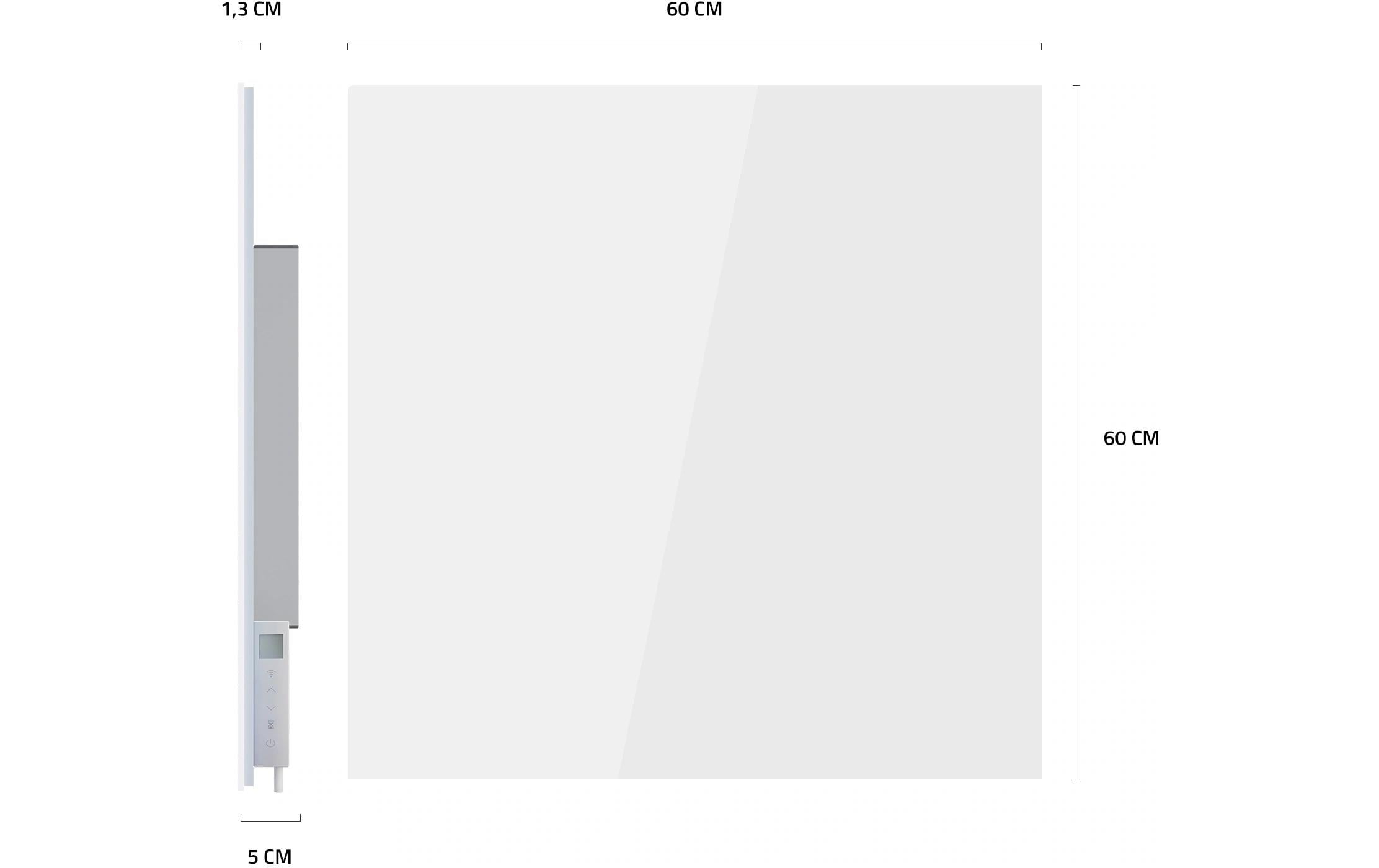 hombli Konvektor 400W, Weiss