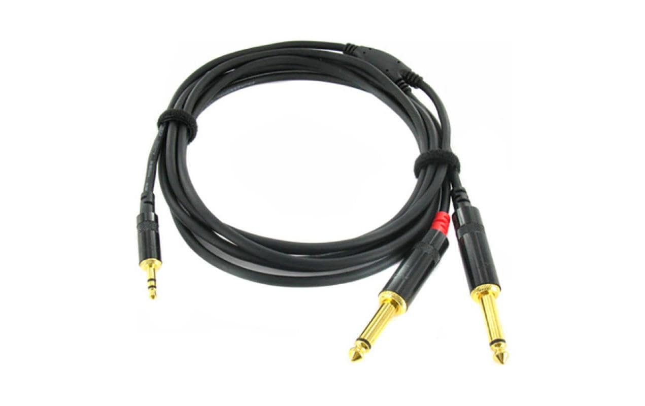 Cordial Audio-Kabel CFY 3 WPP 3.5 mm Klinke - 6.3 mm Klinke 3 m