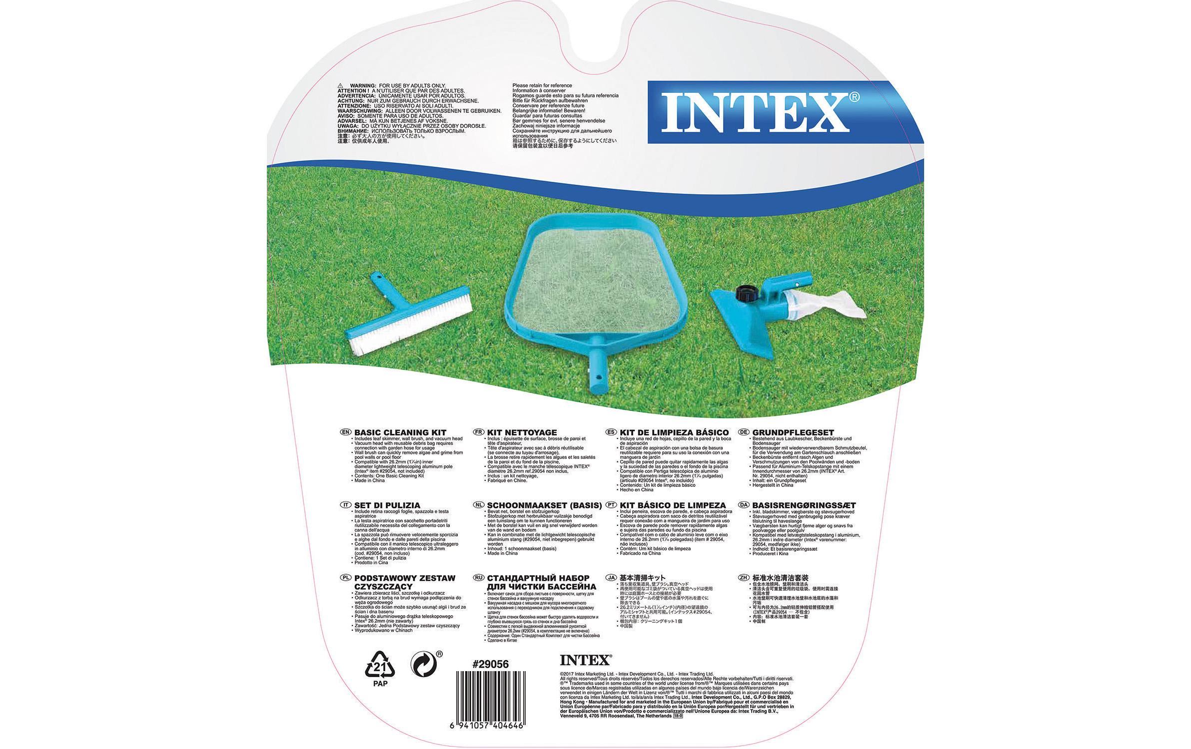 Intex Poolreinigung Basic Cleaning Kit