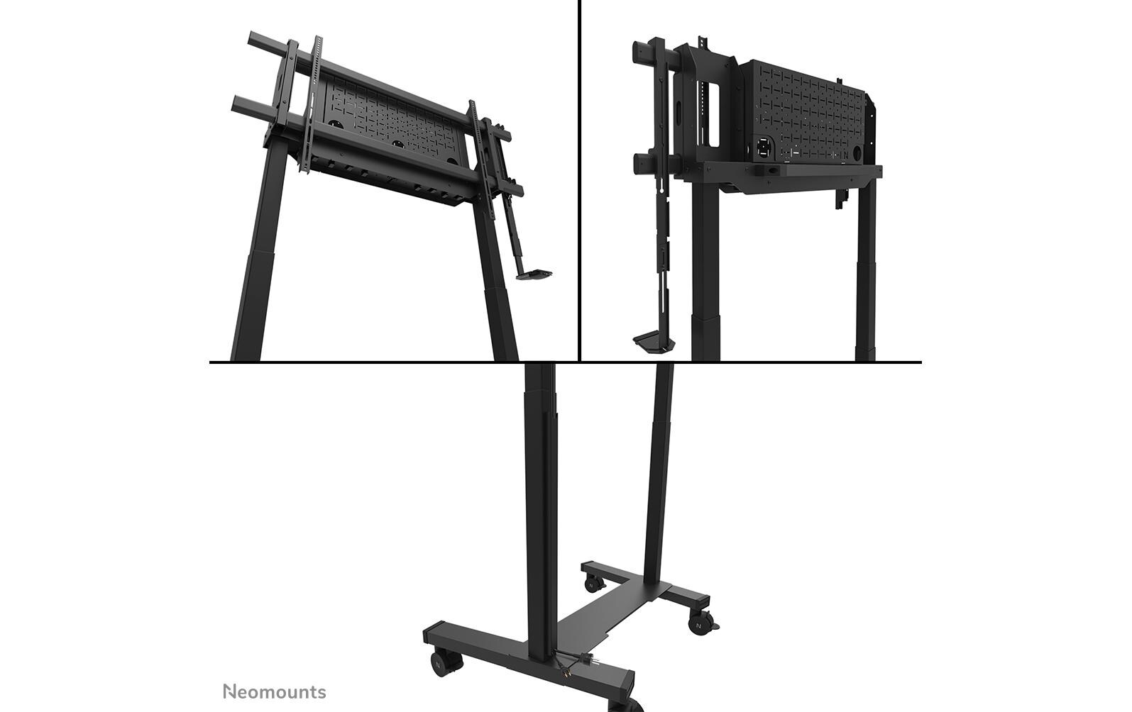 NEOMOUNTS TV-Trolley MOVE Lift XL FL55-975BL1 Schwarz