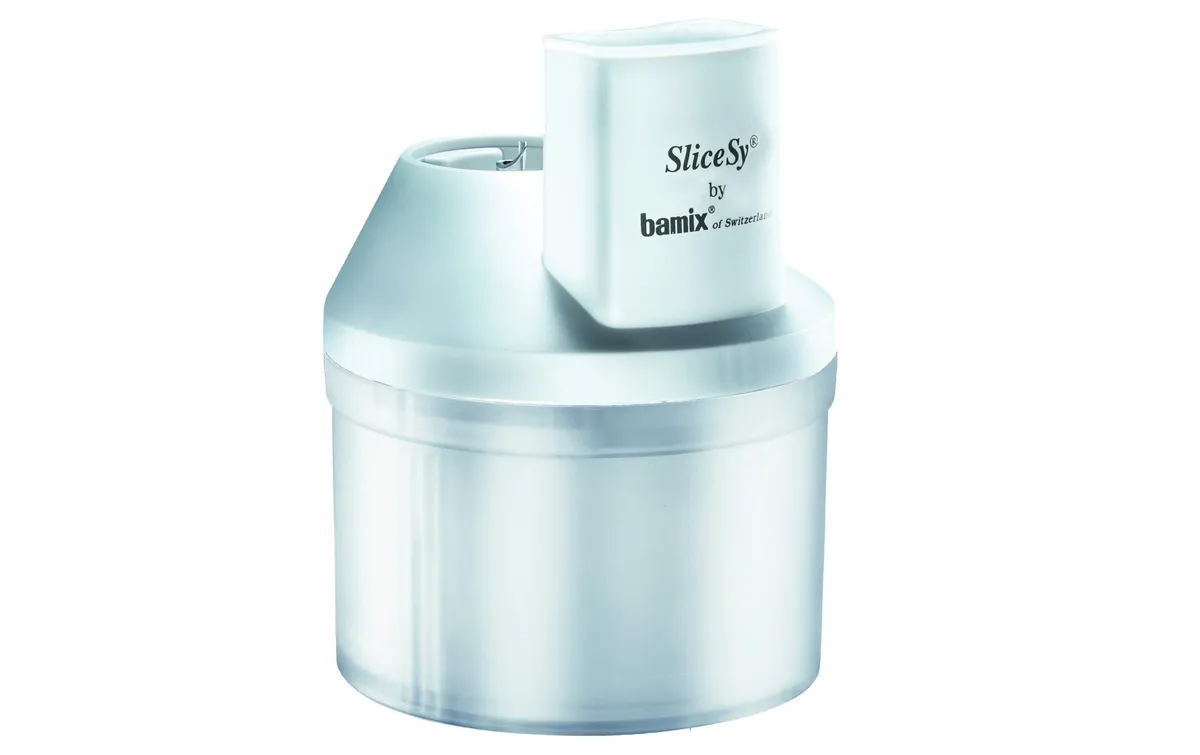 Bamix Zerkleinerer-Aufsatz SliceSy Weiss