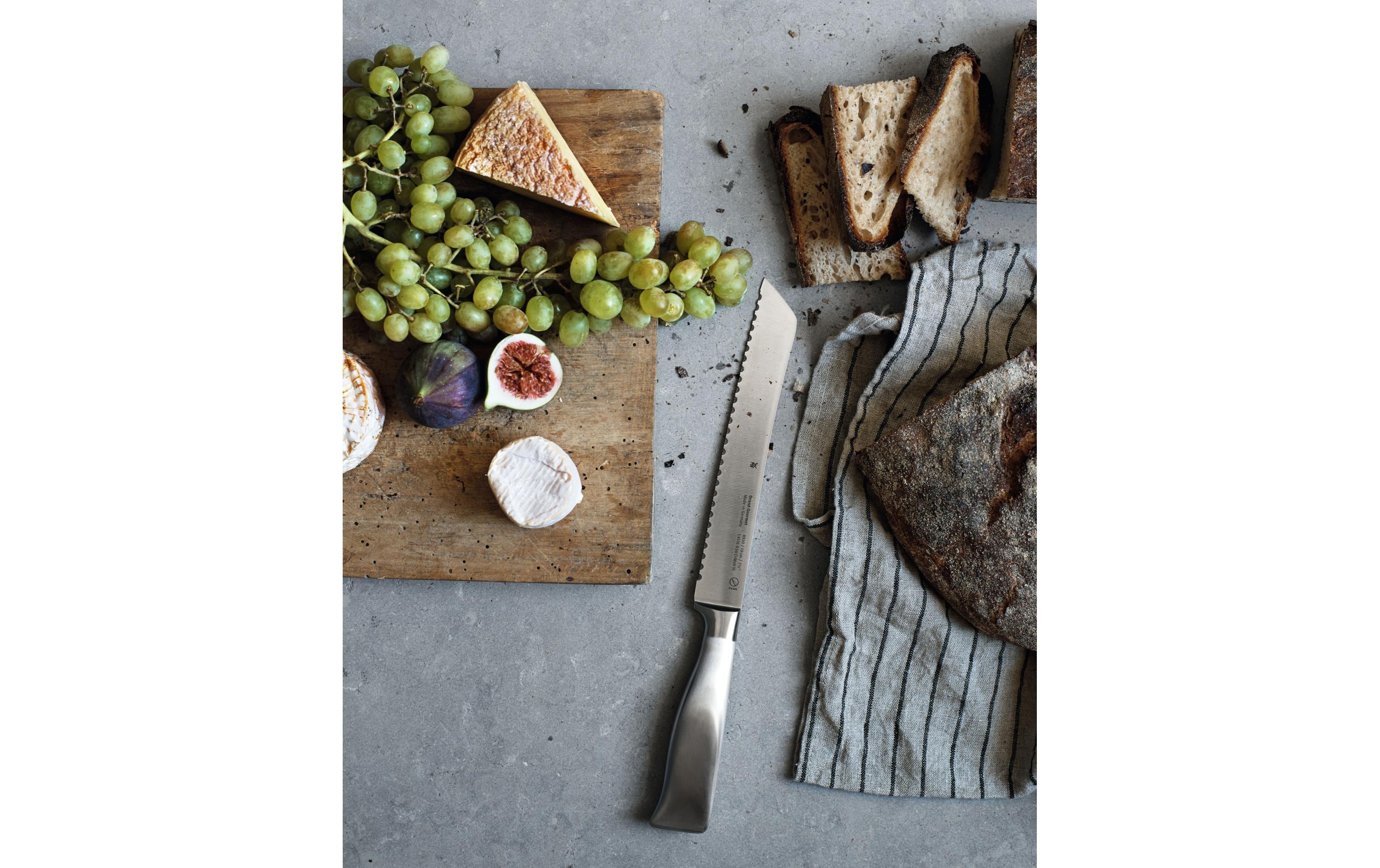 WMF Brotmesser Grand Gourmet 32 cm, Silber