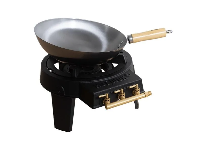 Hot Wok Pro 12 kW + regulator & wok Hochleistungs-Wok-Set Hot Wok Pro 12 kW + regulator & wok Hochleistungs-Wok-Set