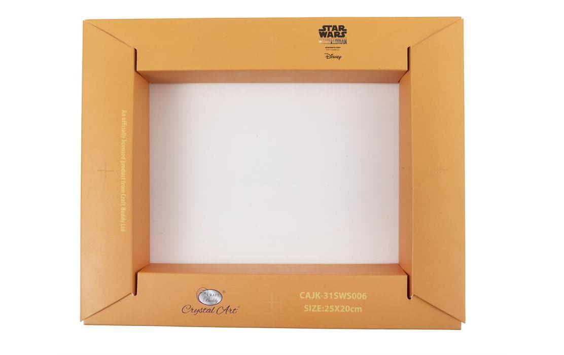 CRAFT Buddy Bastelset Grogu Crystal Art Junior