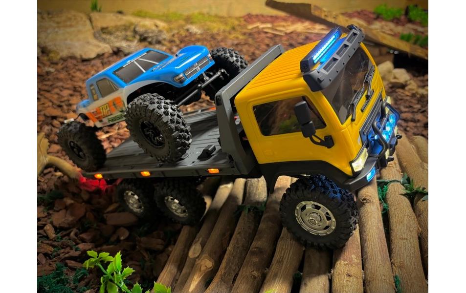 Absima Tow Truck CR-18P ARKTOS, 6x6, RTR, 1:18 Gelb