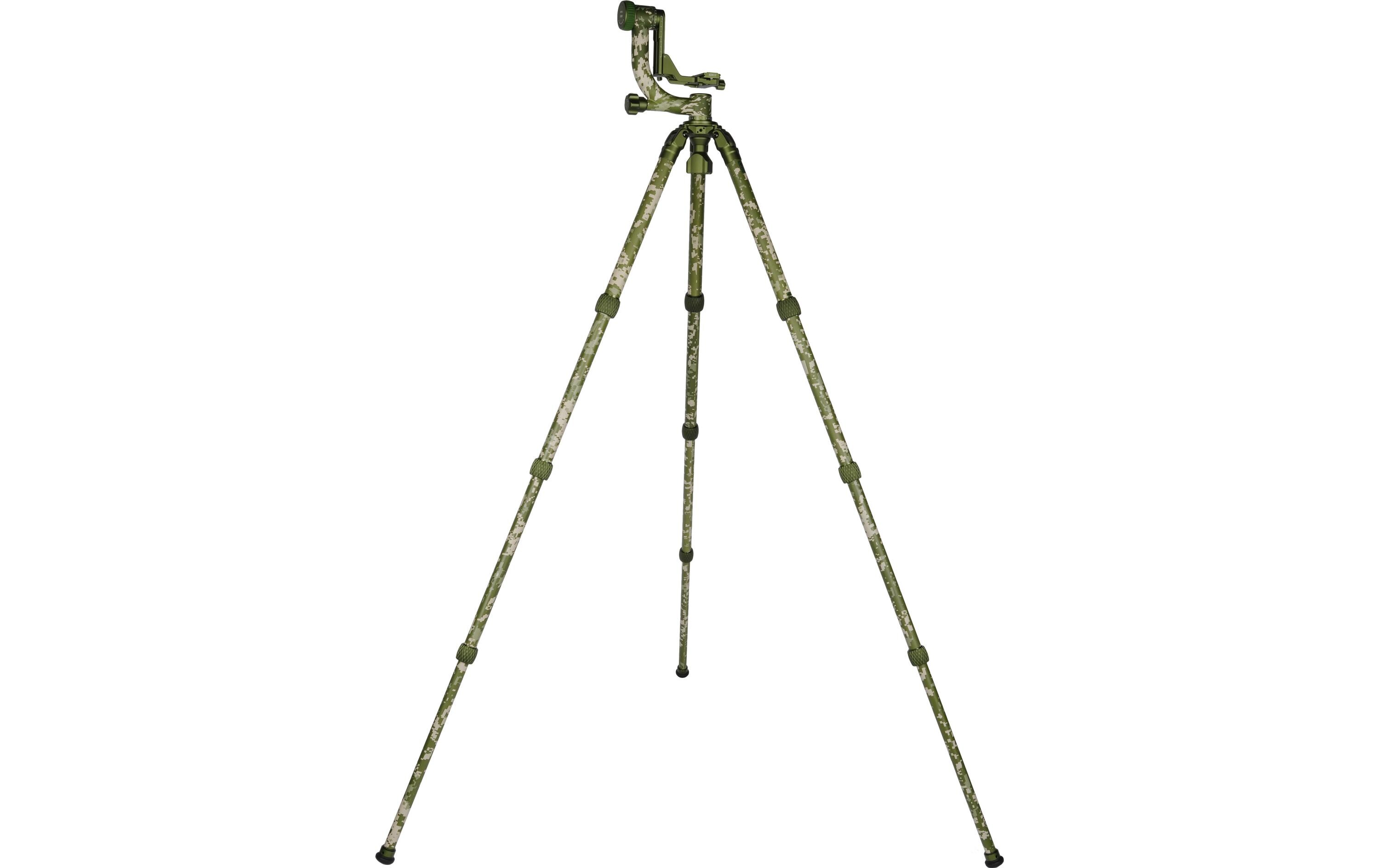 Sirui Stativ Explorer CT-3204 mit CH20 Camouflage