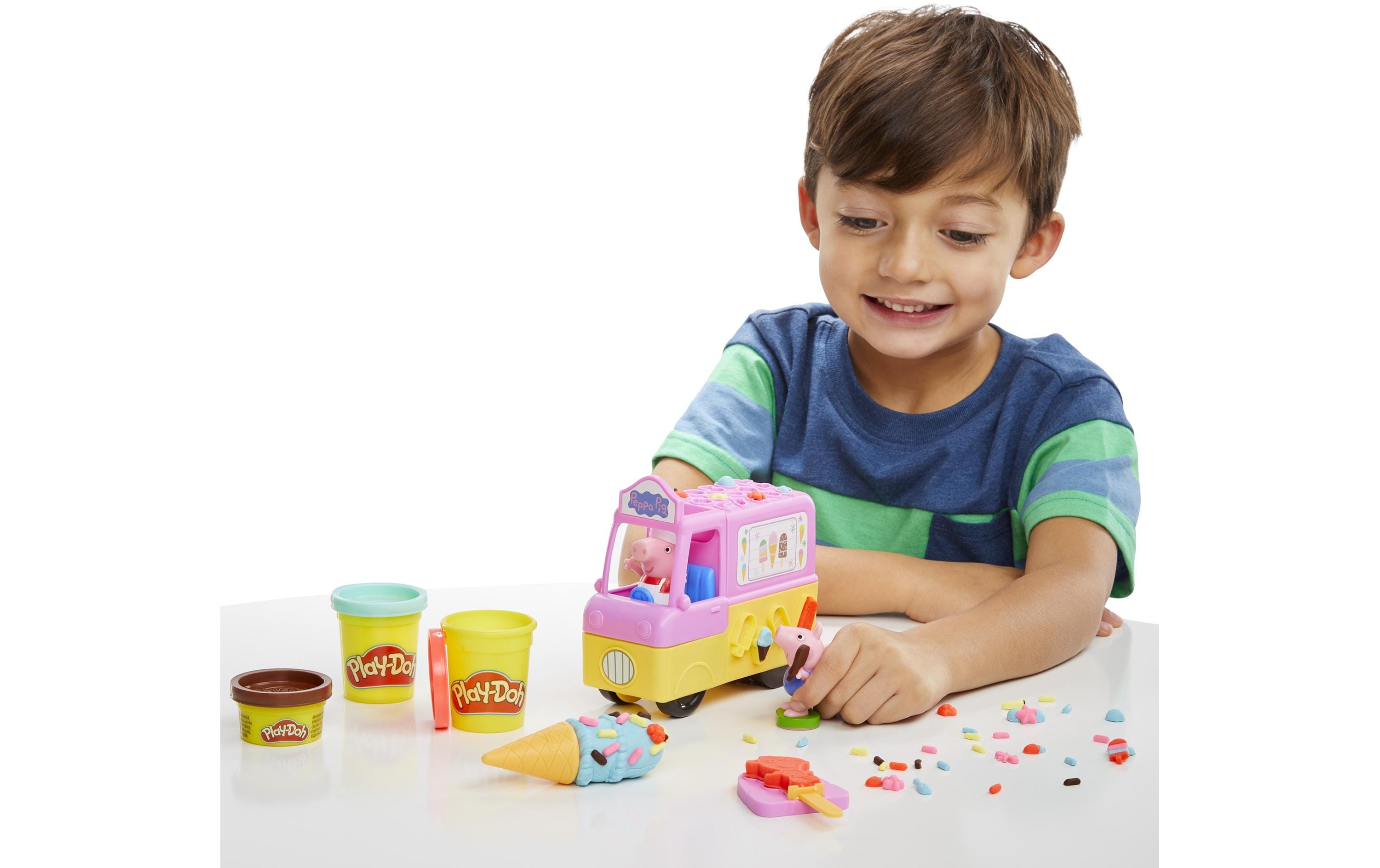 Play-Doh Knetspielzeug Peppa`s Ice Cream Playset
