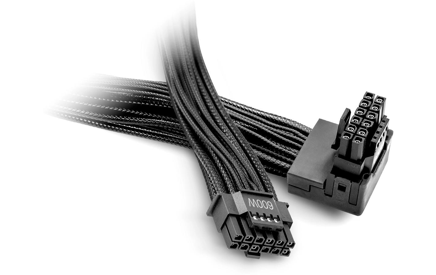 be quiet! 12V-2X6 / 12VHPWR 90° Reversed Cable PCI-E 70 cm be quiet! 12V-2X6 / 12VHPWR 90° Reversed Cable PCI-E 70 cm