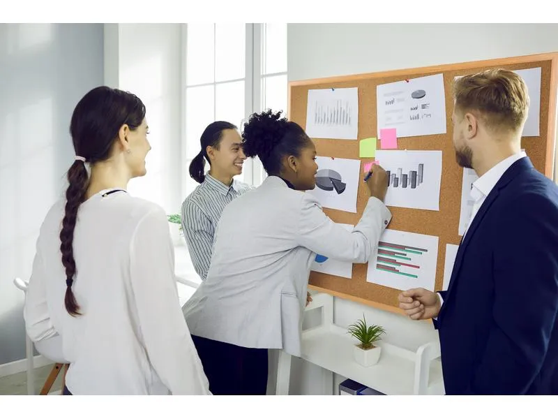 Bi-Office Pinnwand Earth 150 cm x 100 cm, Braun