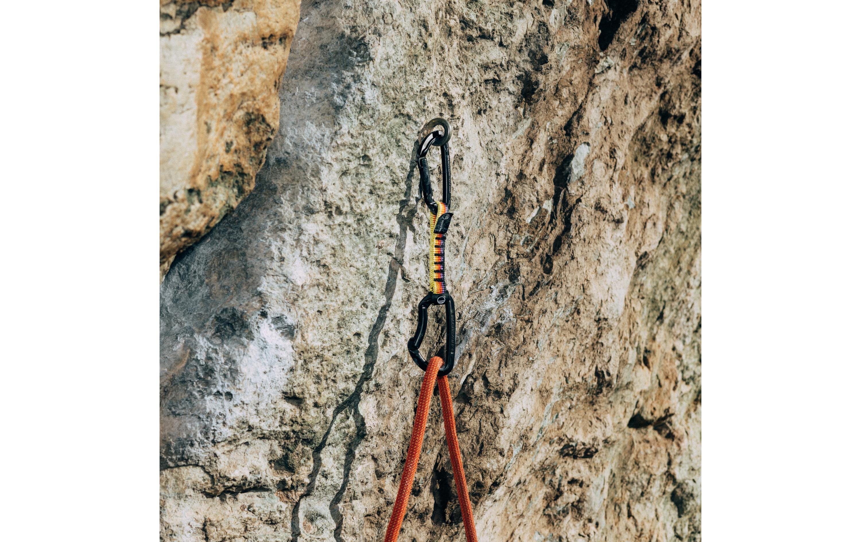 Wild Country Express Session Quickdraw 6 x 12 cm, Schwarz/Gelb