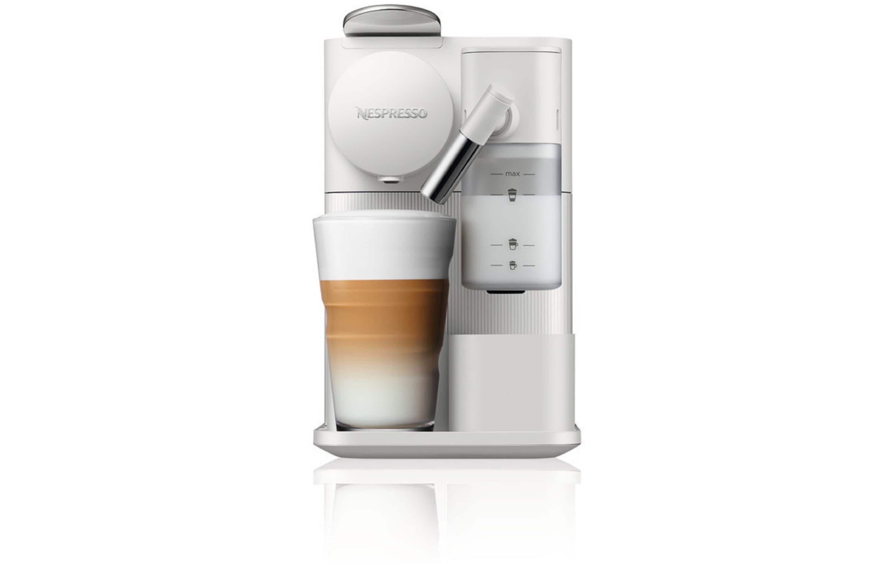 De'Longhi Kaffeemaschine Nespresso New Lattissima One EN510.W Weiss