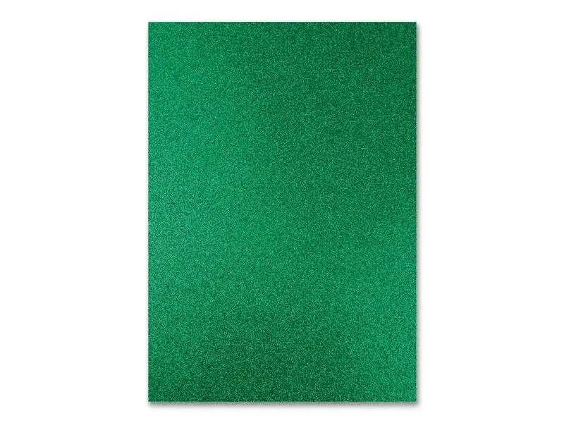 URSUS Glitzerkarton A4, 300 g/m², 10 Blatt, Dunkelgrün URSUS Glitzerkarton A4, 300 g/m², 10 Blatt, Dunkelgrün