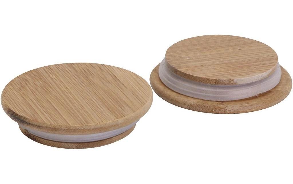 Creativ Company Deckel zu Keramiktöpfe 9 cm, 12 Stück