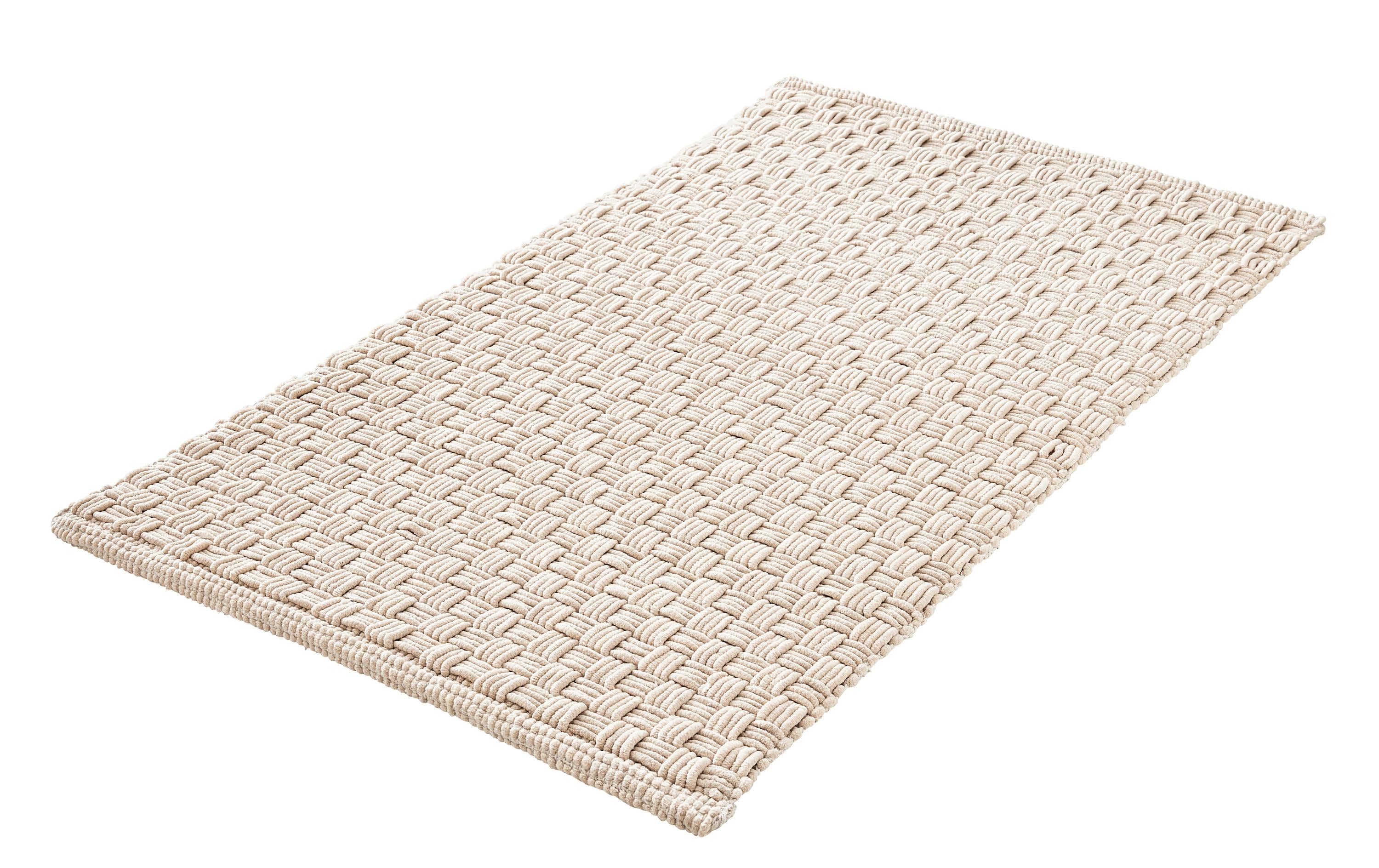 Kleine Wolke Badteppich Matino 60 x 100 cm, Beige