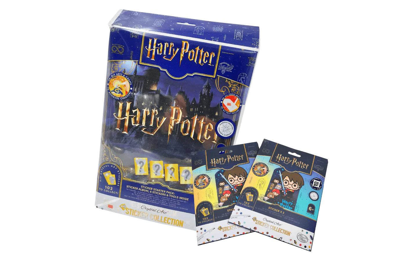 CRAFT Buddy Bastelset Harry Potter Crystal Art Sticker Album Starter CRAFT Buddy Bastelset Harry Potter Crystal Art Sticker Album Starter