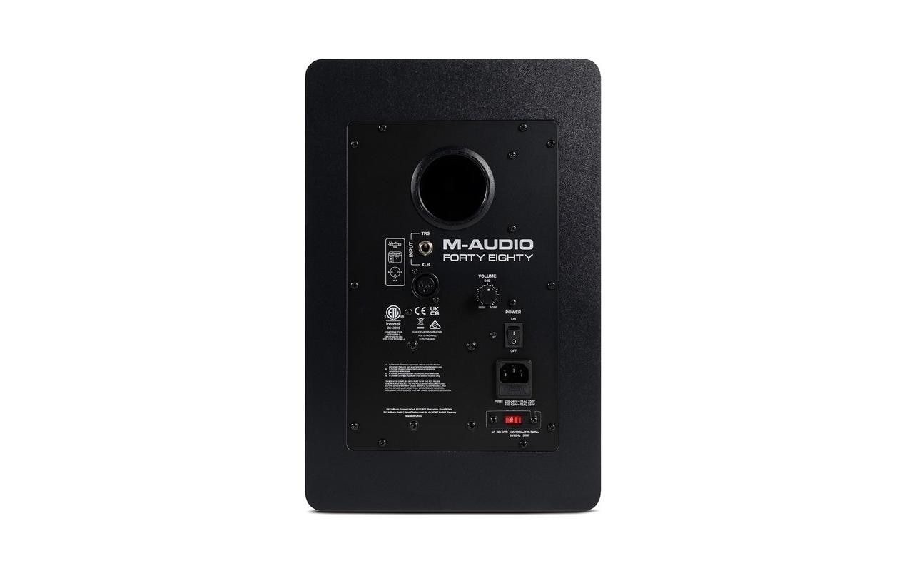M-Audio Studiomonitor Forty Eighty Schwarz M-Audio Studiomonitor Forty Eighty Schwarz