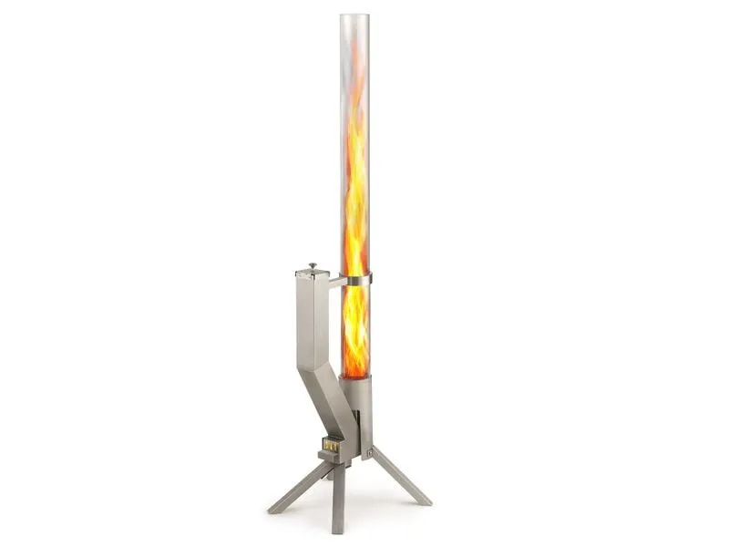 Gardenflare Klassik Feuerrohr Silber Gardenflare Klassik Feuerrohr Silber
