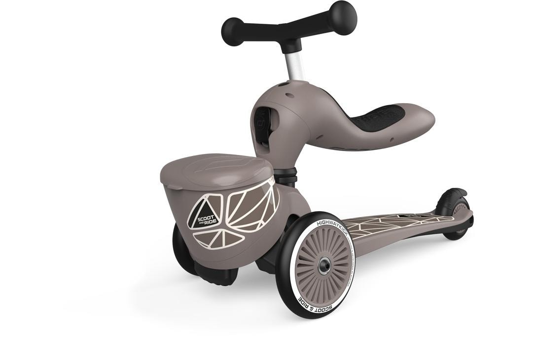 Scoot and Ride Scooter Brown lines Braun