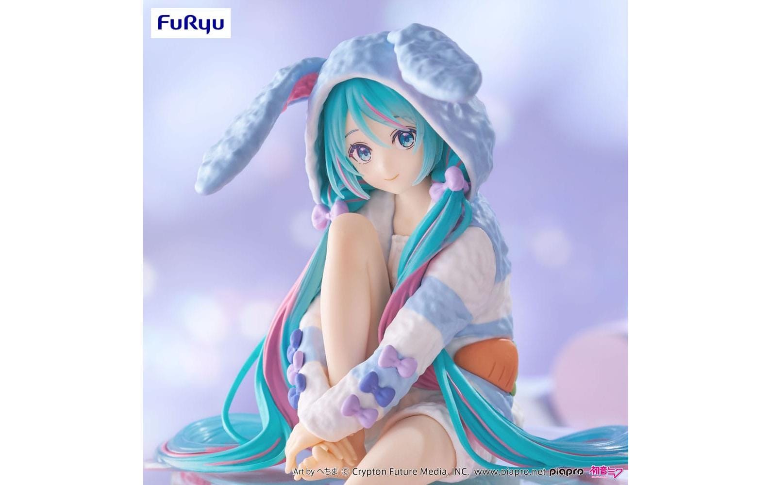 FuRyuu Figur Noodle Stopper Hatsune Miku Rabbit Ear Hood Pakama FuRyuu Figur Noodle Stopper Hatsune Miku Rabbit Ear Hood Pakama